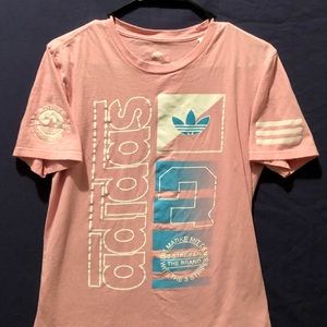 Adidas Original “Logos” Exclusive Shirt Size Small